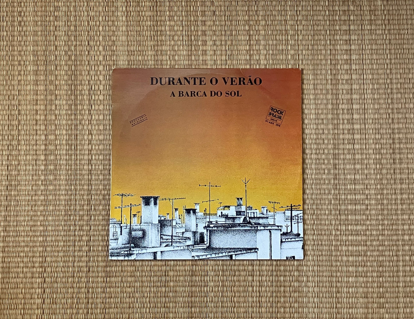 a barca do sol - durante o verão