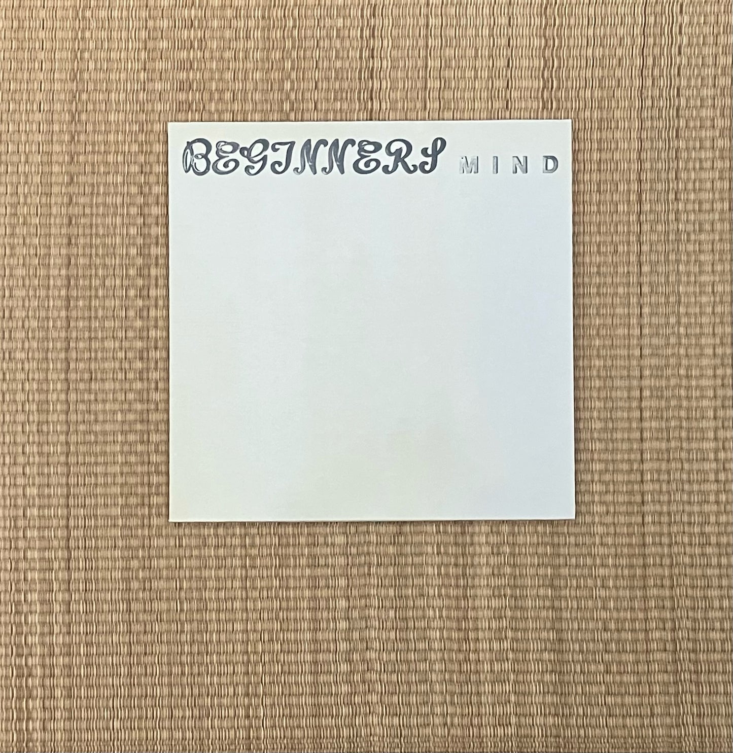 walter zimmermann - beginners mind