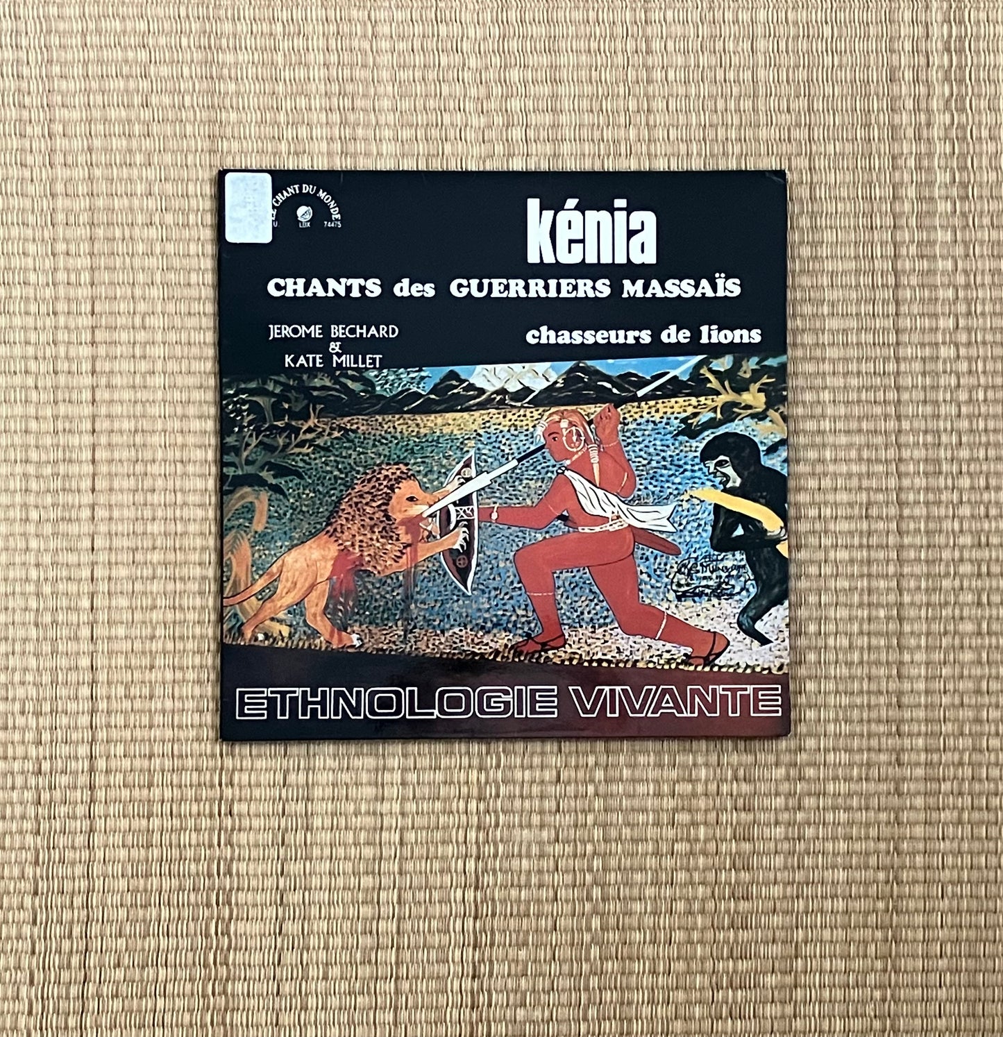 jerome bechard & kate millet - kénia - chantes des guerriers massaïs - chasseurs de lions