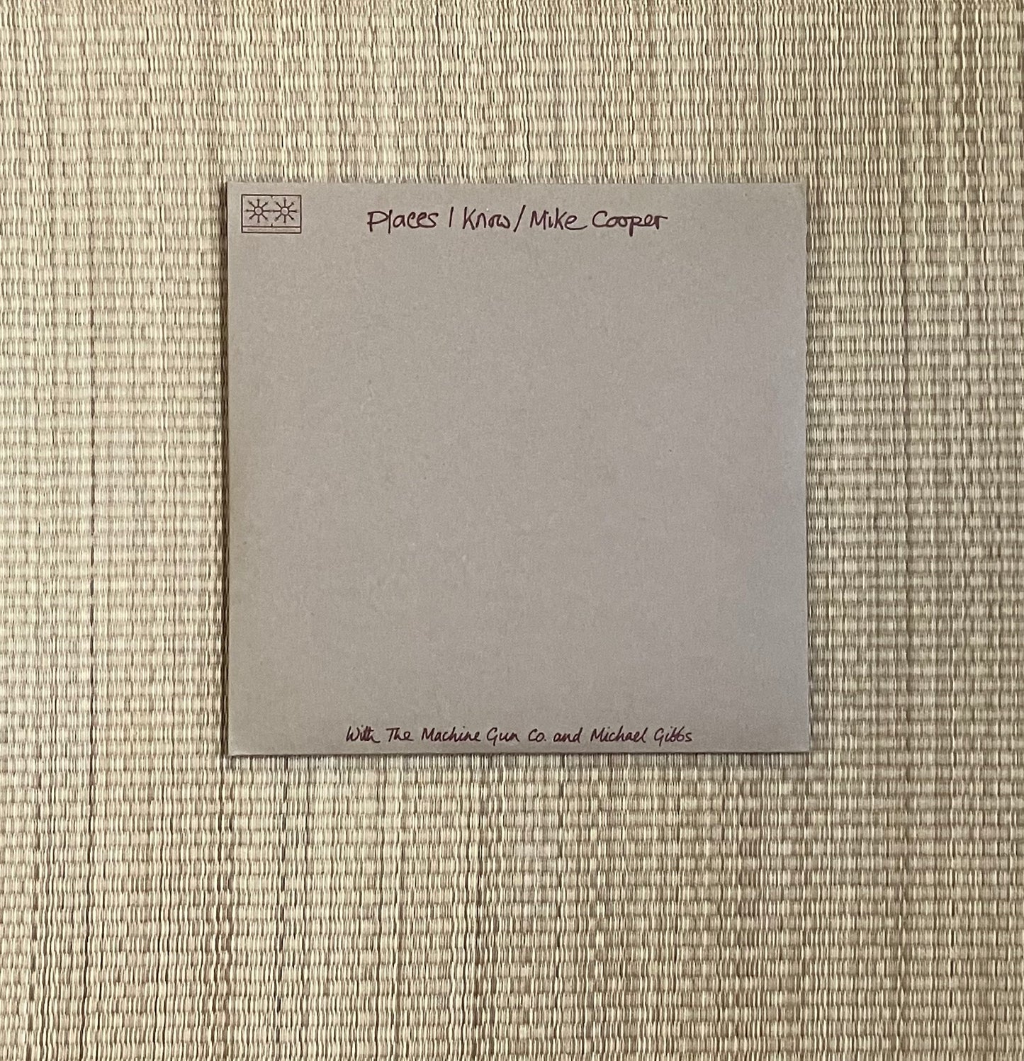mike cooper with the machine gun co. and michael gibbs / the machine gun co. with mike cooper - places i know / s/t