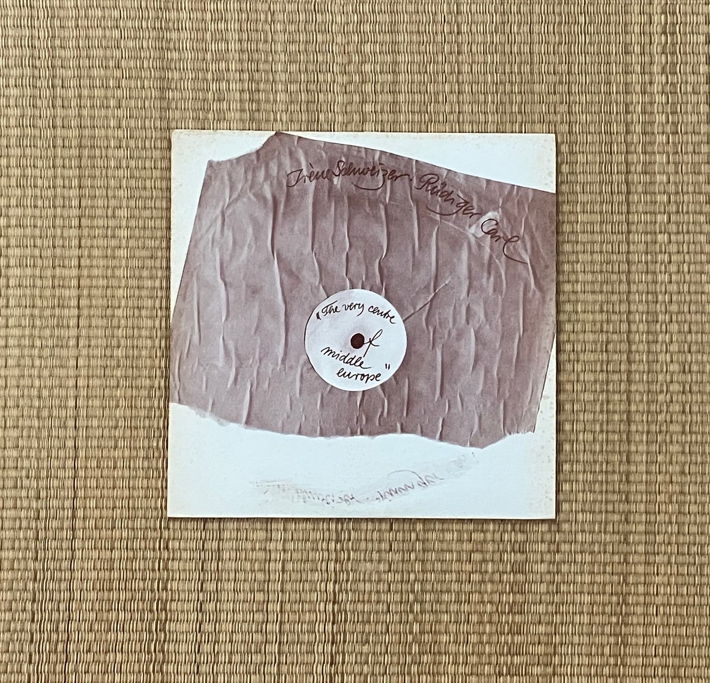 irène schweizer / rüdiger carl - the very centre of middle europe