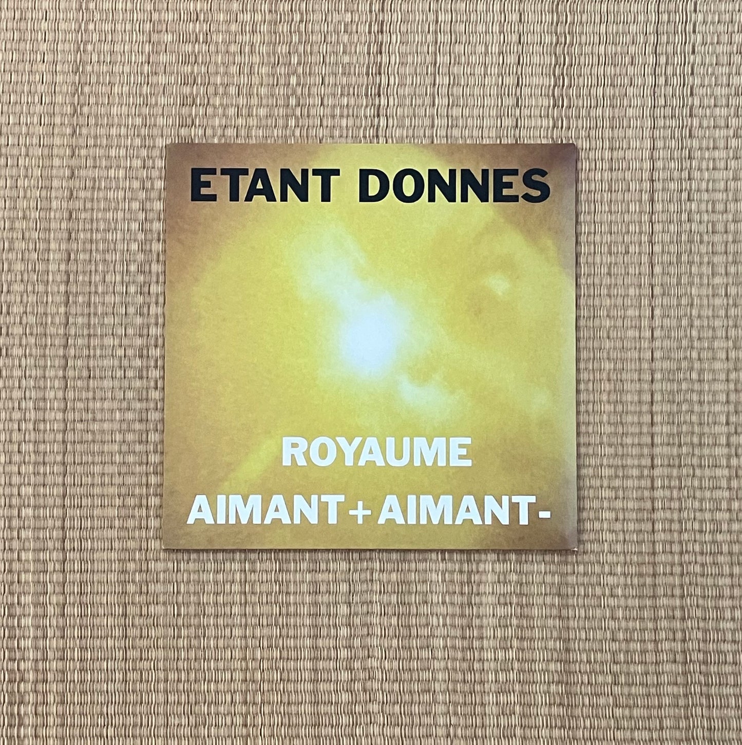 etant donnes - royaume / aimant + aimant -