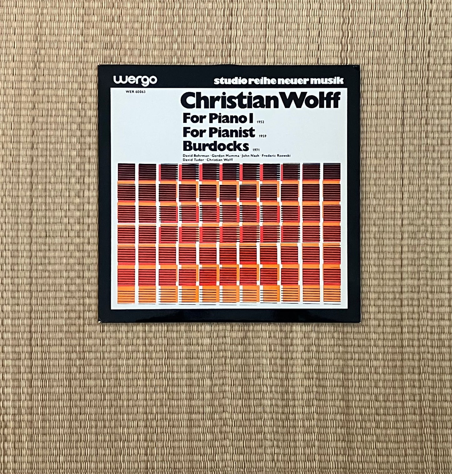 christian wolff - for piano i / for pianist / burdocks