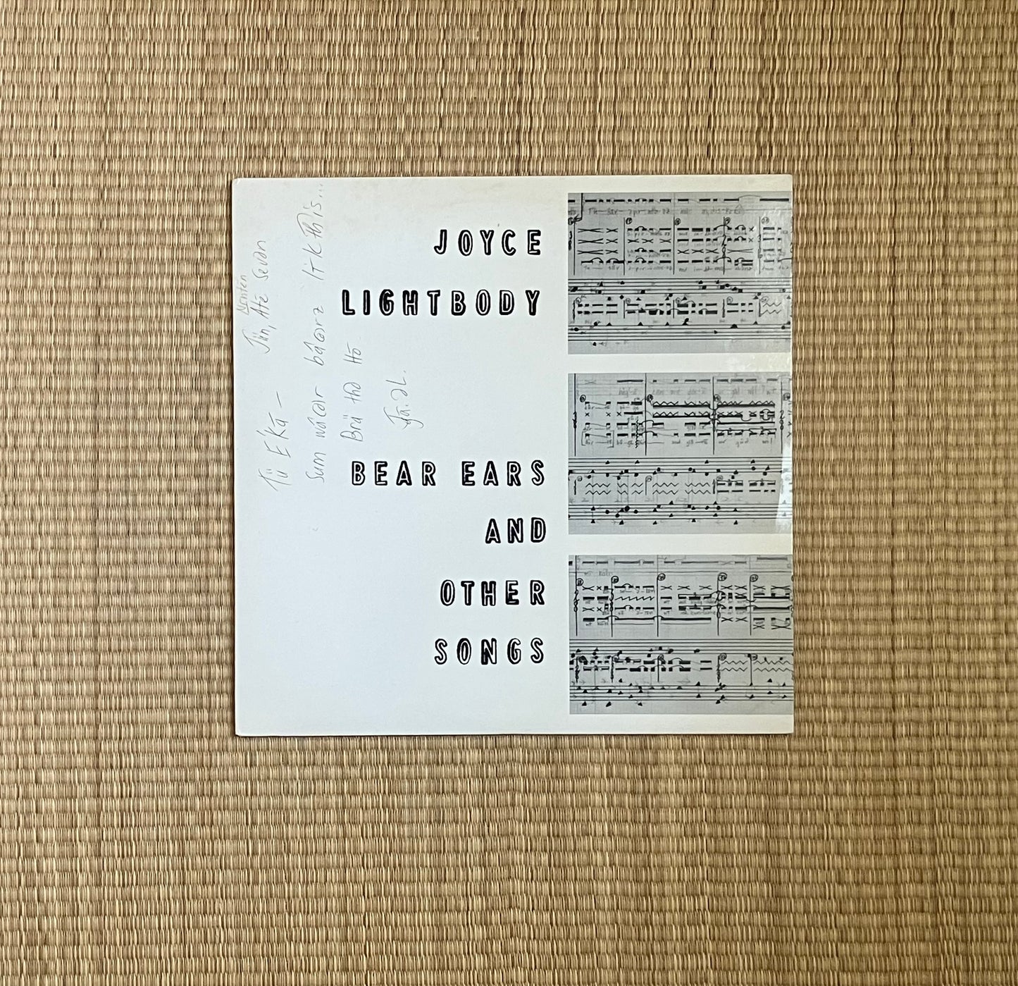 joyce lightbody - bear ears and other songs