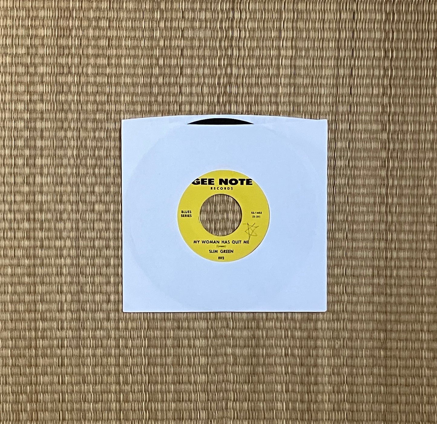 slim green - my woman has quit me / rock the nation