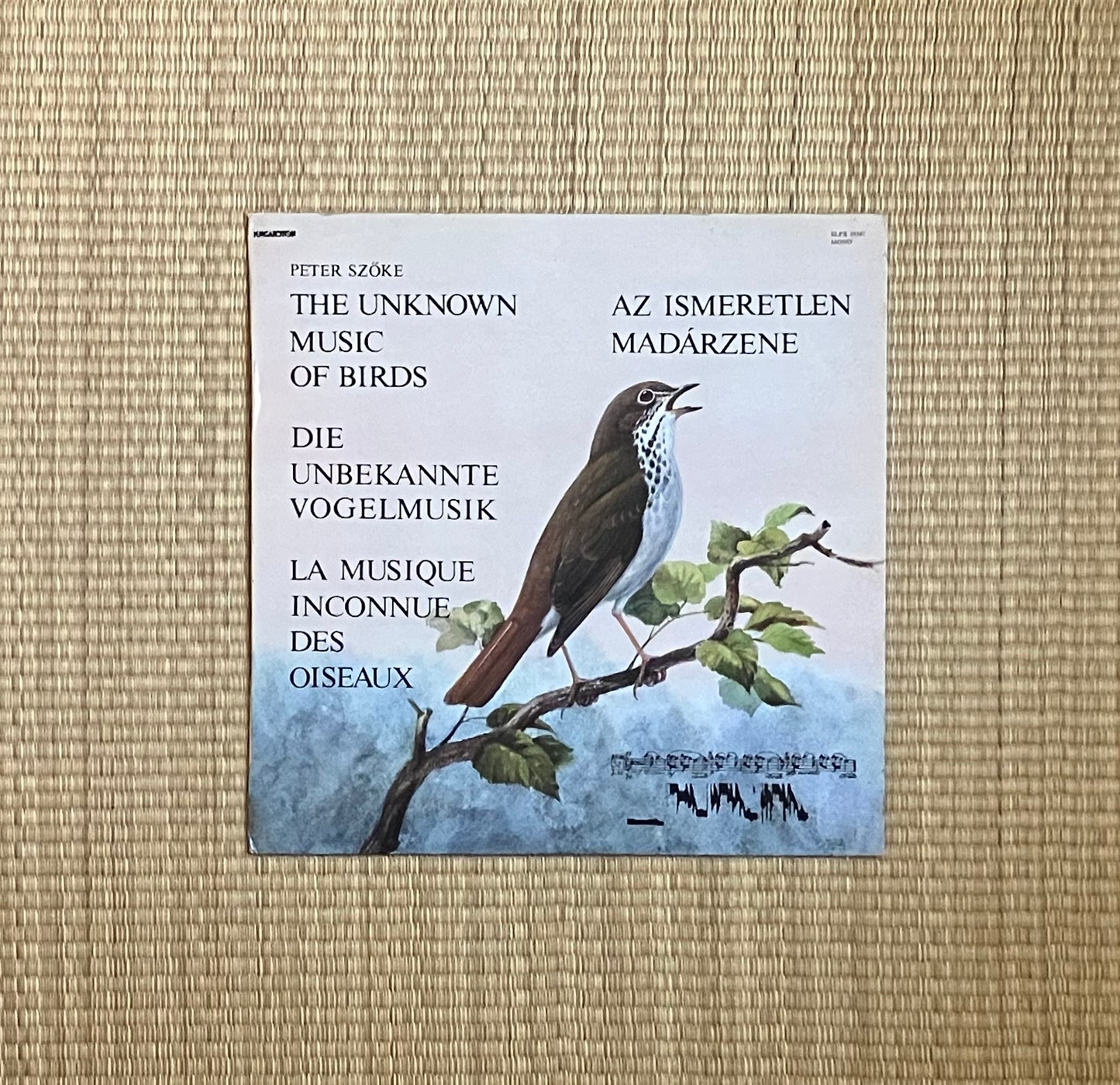 peter szöke - az ismeretlen madárzene / the unknown music of birds