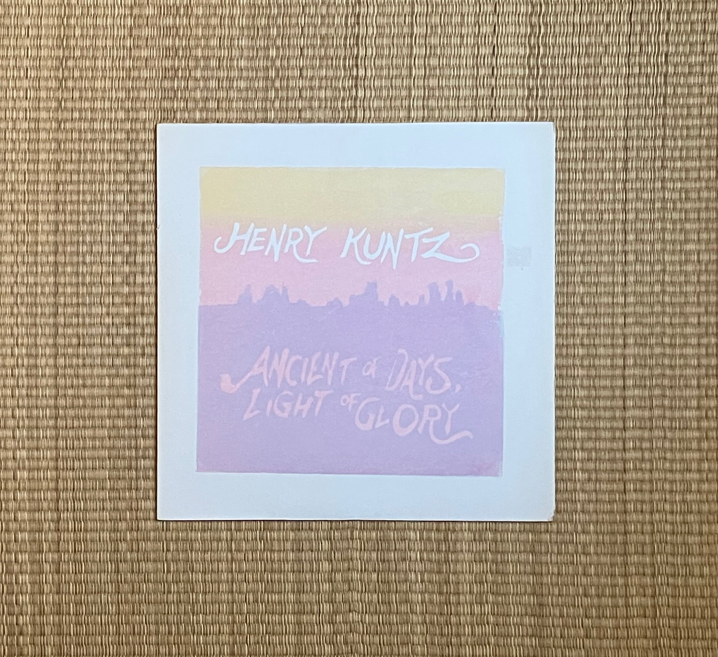 henry kuntz - ancient of days, light of glory