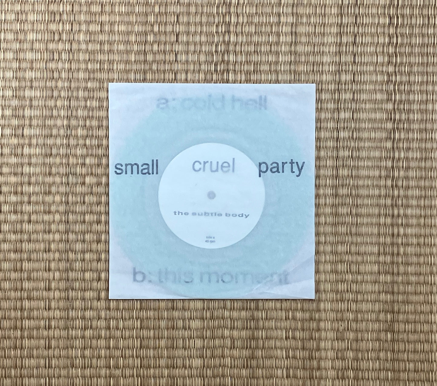 small cruel party - the subtle body