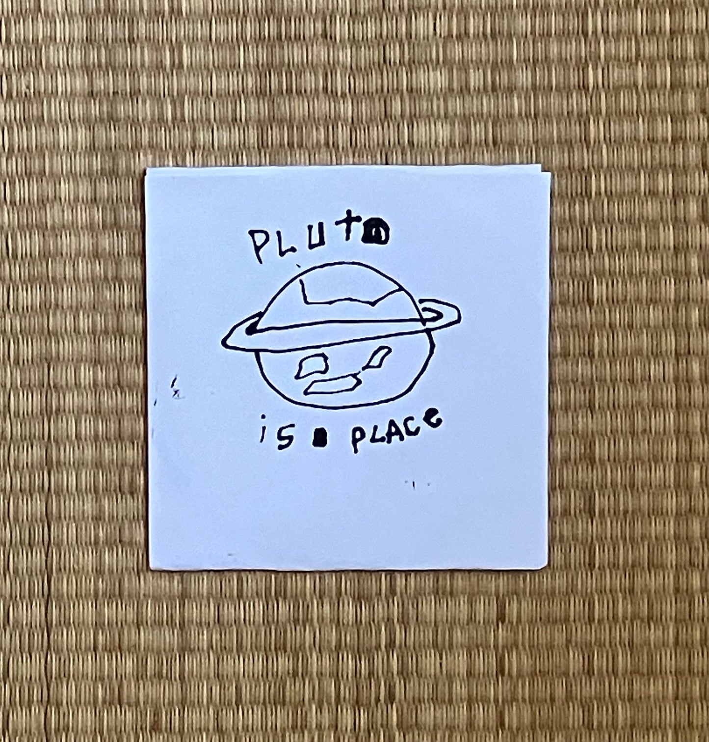 pluto - pluto is a place