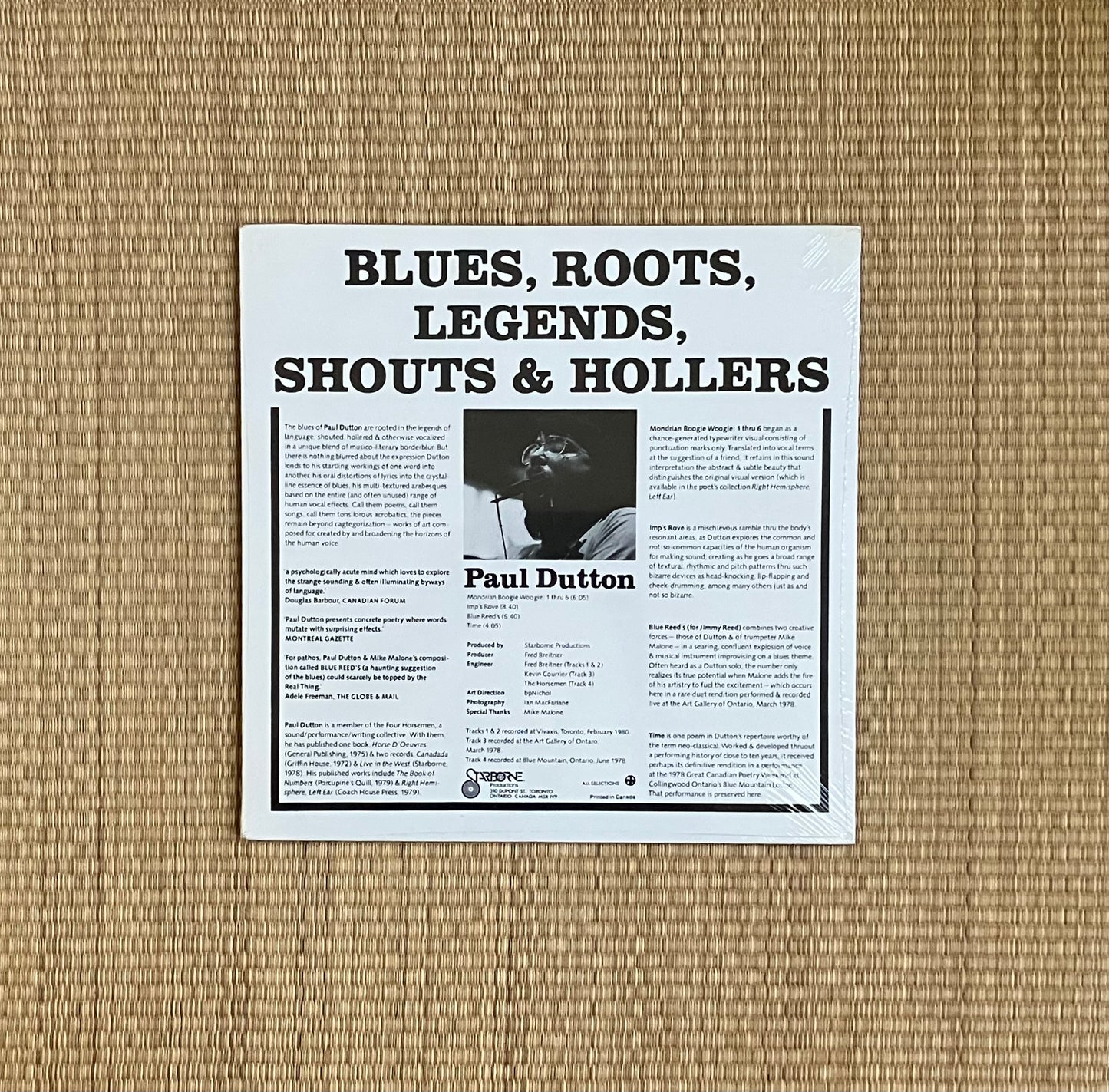 paul dutton / p.c. fencott - blues, roots, legends, shouts & hollers