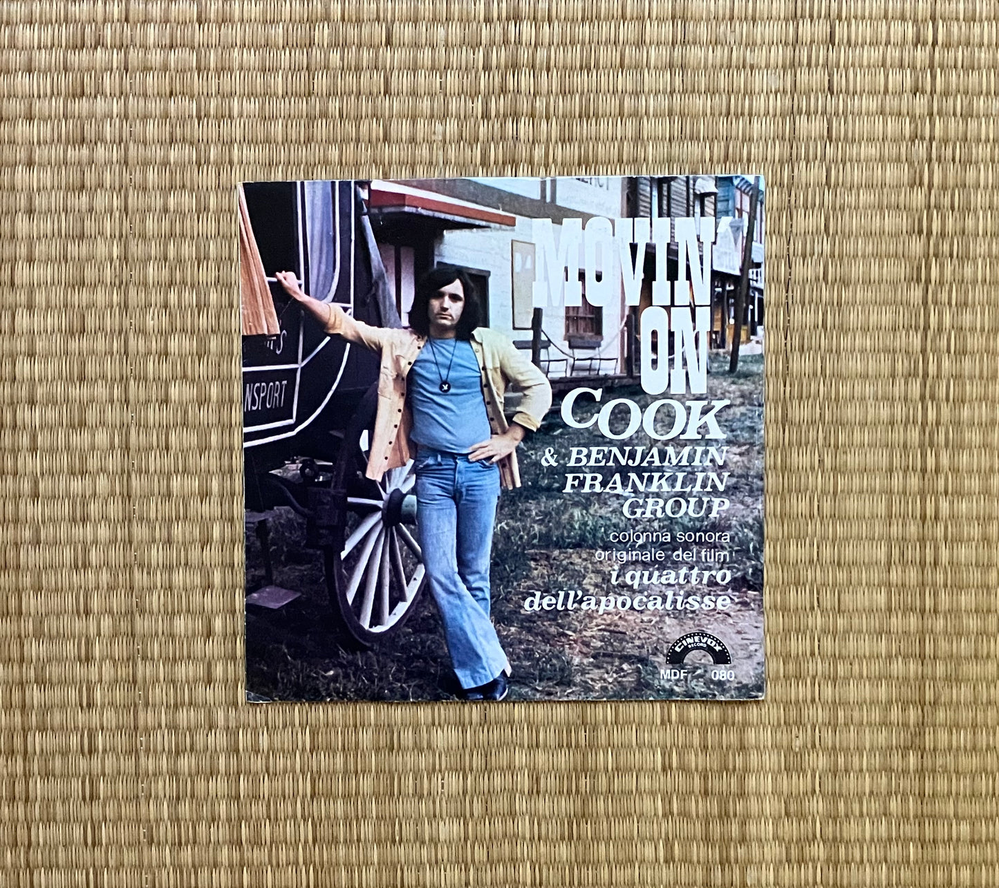 cook & benjamin franklin group - movin' on (colonna sonora originale del film "i quattro dell' apocalisse")