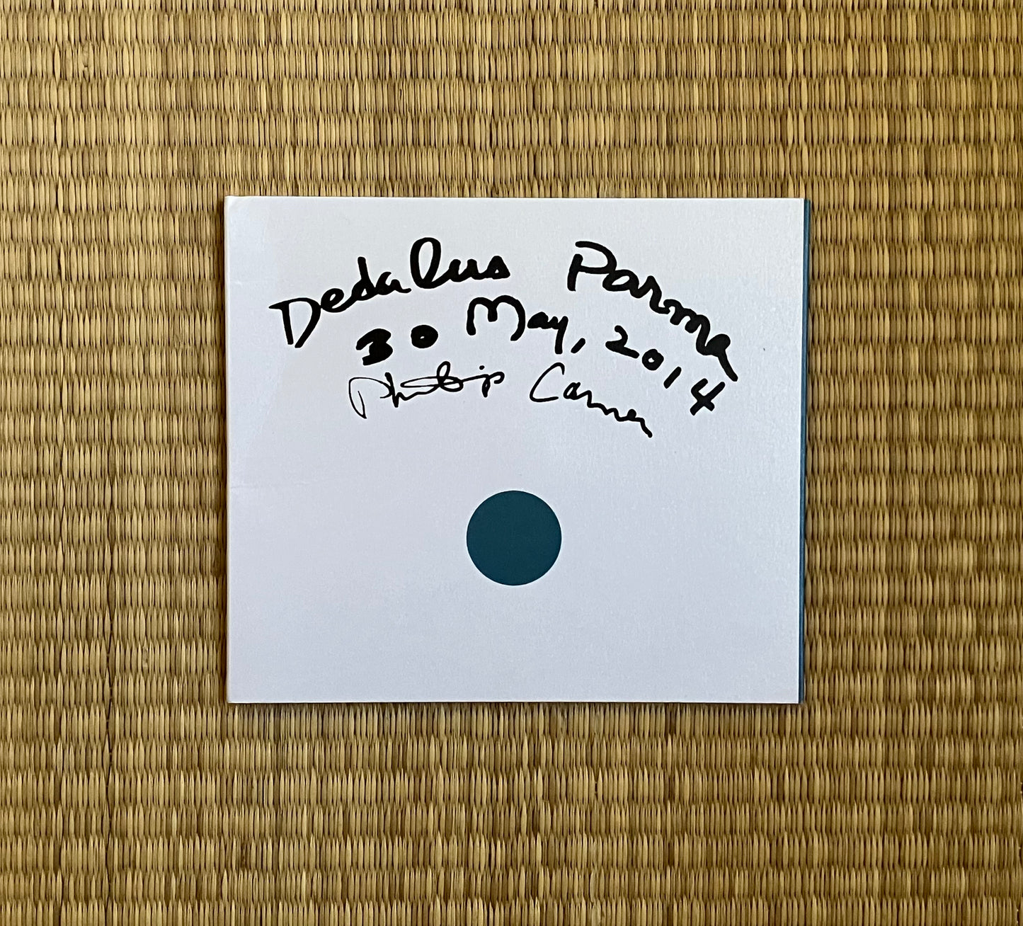 philip corner - dedalus parma 30 may, 2014